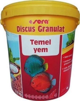 Sera Discus Granulat Sarımsaklı 250 gr 