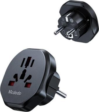 Mcdodo CP-4550 Priz Dönüştürücü - Universal Seyahat Adaptörü - Siyah