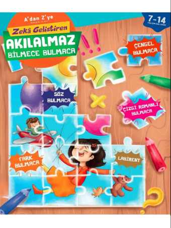 Turkuvaz Dergi Akılalmaz Bilmece Bulmaca 4 - Turkuvaz Dergi