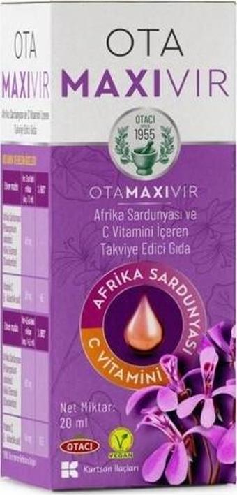 Otacı Ota Maxivir Takviye Edici Gıda 20 ml.