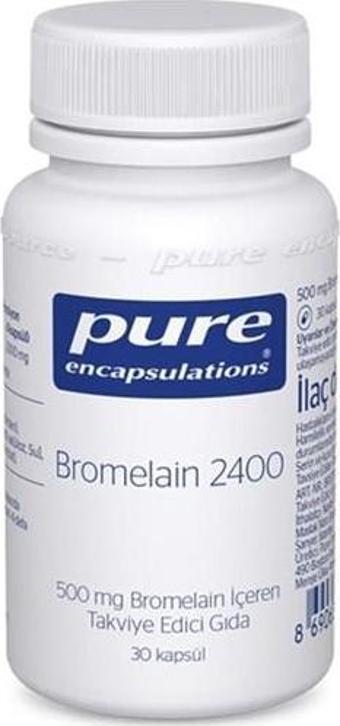 Pure Bromelain 2400 - 30 Kapsül