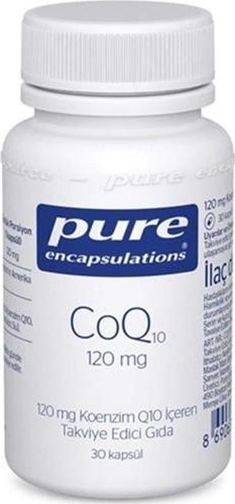 Pure Co Q10 + 120 Mg - 30 Kapsül