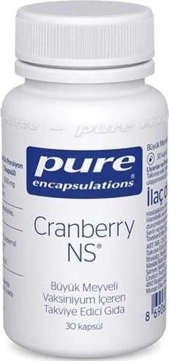 Pure Cranberry Ns 30 Kapsül