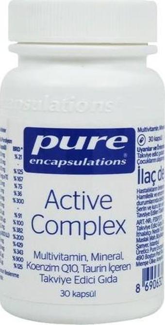 Pure Encapsulations Active Complex 30 Kapsül