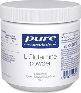 Pure Encapsulations L-Glutamine Powder 227G