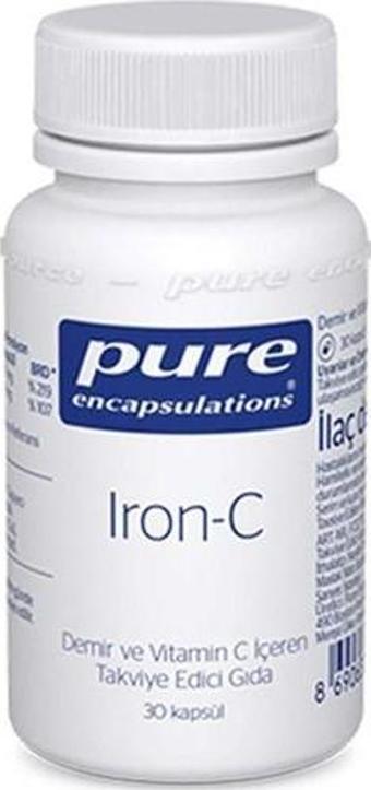 Pure Iron-C + 30 Kapsül