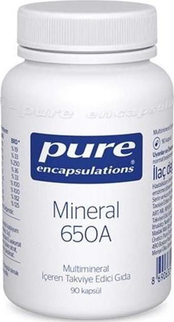 Pure Mineral 650 A - 90 Kapsül