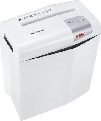 HSM SHREDSTAR S5 Evrak İmha / Kağıt Kırpma Makinesi - Düz/şerit kesim - 6 mm - 12lt