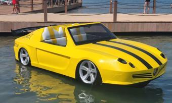 Ocean Marine Porshe Jetcar