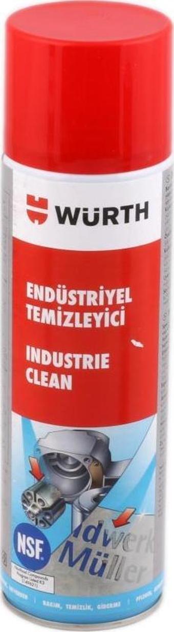 Würth Endüstriyel Temizleyici 500ML 0893 140 028 12