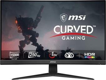 MSI G27C4X 27 1920x1080 250Hz 1ms HDMI DP Curved Gaming Monitör