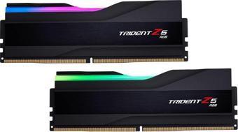 GSkill 32GB (2x16GB) Trident Z5 RGB 7200MHz CL34 DDR5 1.4V Siyah Dual Kit Ram