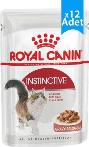 Royal Canin İnstinctive Gravy Pouch Yaş Kedi Maması 85 Gr X 12 Adet