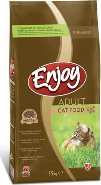 Enjoy Tavuklu Yetişkin Kedi Mamasi 15+1 Kg