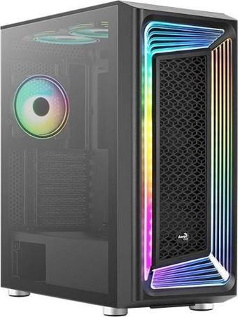 Aerocool-AE INTLSTLR Interstellar ARGB Fanlı USB 3.0 Mid Tower Kasa