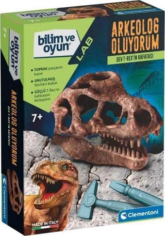 Clementoni Bilim ve Oyun Dev T-Rex'in Kafatası 64469