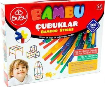 Bubu Bambu Çubuklar 300 Parça BC0001