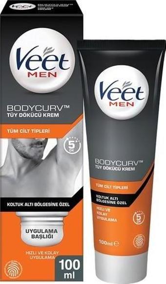 Veet Men Erkeklere Özel Tüy Dökücü Krem Koltuk Altı 100 ml