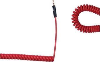 Swiss Charger Spiral Aux Kablosu SCC-10009 1.5m