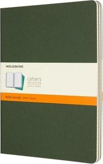 Moles.Deft.Cahier 3Lü XL Çiz.Yeşil