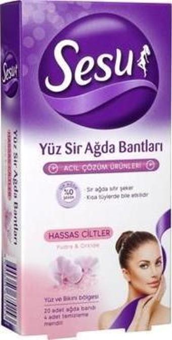 SESU YÜZ SİR AĞDA BANDI HASSAS CİLTLER 20 Lİ