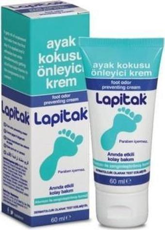 LAPİTAK AYAK KOKUSU ÖNLEYİCİ KREM 60 ML