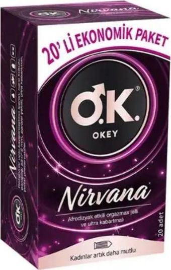 OKEY PREZERVATIF NIRVANA EKO 20 Li