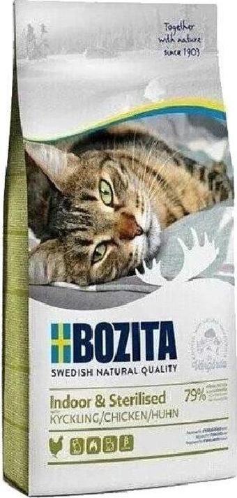 Bozita İndoor Sterilised Tavuklu Kısır Kedi Maması 10 Kg-02137