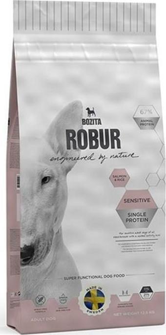 Bozita Robur Proteinli Somonlu Tahılsız Köpek Maması 12,5 Kg