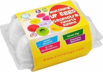 Circle Toys 6’lı Geometrik Yumurta Eşleme