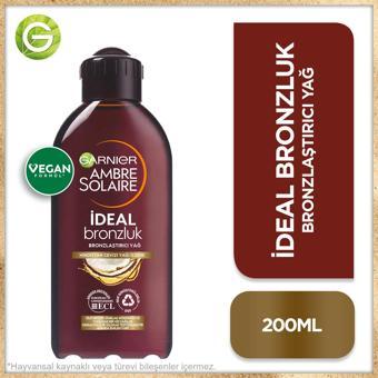 Garnier Ambre Solaire Yoğun Bronzlaştırıcı Yağ GKF2 200 ml