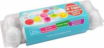 Circle Toys 12’li Geometrik Yumurta Eşleme Oyunu