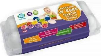 Circle Toys Sayılar Yumurta Eşleme Oyunu 10lu