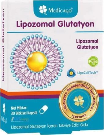 MEDİCAGO LIPOZOMAL GLUTATYON 30 KAPSÜL