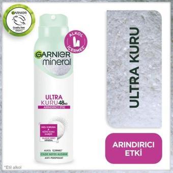 Garnier Mineral Ultra Kuru Sprey Deodorant