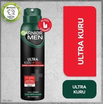 Garnier Men Ultra Kuru Aerosol 150 ml