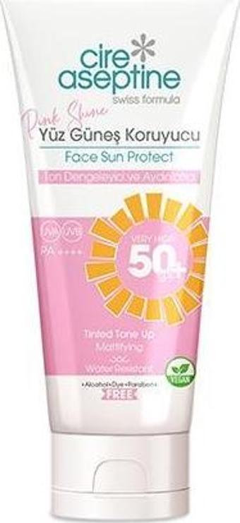 Cire Aseptine Güneş Koruyucu Yüz Ton Dengeleyici SPF 50+ 50Ml