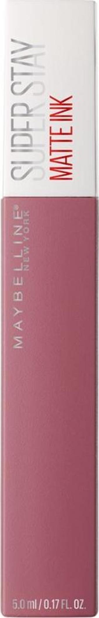 Maybelline New York Super Stay Matte Ink Likit Mat Ruj - 15 Lover - Pembe