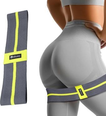 Rebuwo Squat Bant Pilates Fitness Kalça Direnç Lastiği Egzersiz Lastiği Loop Band 35cm