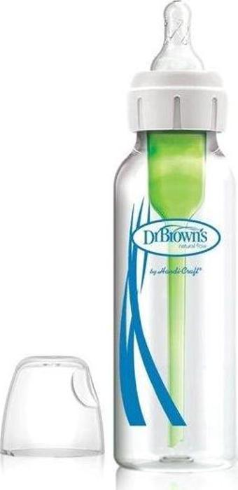 Dr.Browns-8 oz/250 ml Dar Ağız Cam Biberon, Tekli Paket