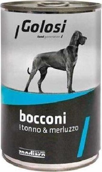 Golosi Ton ve Morina Balıklı Köpek Konservesi 400 Gr