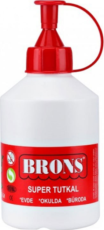 Brons Br-409 Tutkal 250 Gr Beyaz 6 Li (1 Paket 6 Adet)