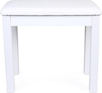 Karin KO-104WH Sandıksız Ahşap Piyano Taburesi (Beyaz)