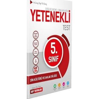 Ddy Yayınları 5. Sınıf Din Kültürü Ve Ahlak Bilgisi Yetenekli Test - DDY Yayınları