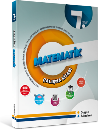 Doğan Akademi Yayınları 7. Sınıf Matematik Çalışma Kitabı - Doğan Akademi