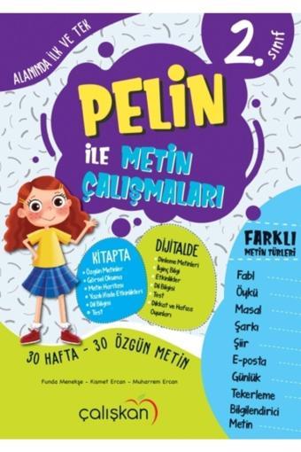 Çalışkan Yayınları 2. Sınıf Pelin İle Metin'İn Çalışmaları - Çalışkan Yayınları