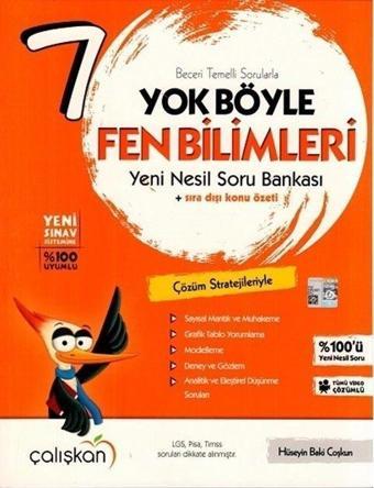 Çalışkan Yayınları 7. Sınıf Fen Bilimleri Yok Böyle Soru Bankası - Çalışkan Yayınları