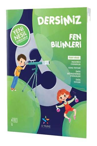 5 Yıldız Yayınları 3. Sınıf Fen Bilimleri Etkinlikli Soru Bankası - 5 Yıldız Yayınları