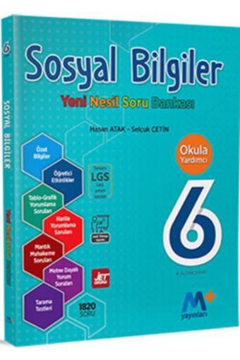 Martı Yayınları 6. Sınıf Sosyal Bilgiler Yeni Nesil Soru Bankası