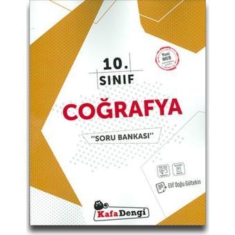 Kafa Dengi Yayınları 10. Sınıf Coğrafya Soru Bankası - Kafa Dengi
